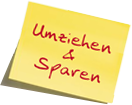 Umziehen & Sparen